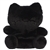 Sesame Black Out Plush Meowchi Cat Palm Pals by Aurora