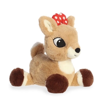 Rudolph the Red-Nosed Reindeer Clarice Stuffed Animal by Aurora