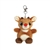 Palm Pals Clip-On 4 Inch Plush Rudolph the Red-Nosed Reindeer Bag Charm by Aurora