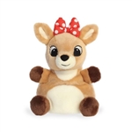 Party-Sized Palm Pals 8 Inch Plush Clarice Reindeer by Aurora