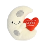 Love You to the Moon and Back Plush Moon by Aurora