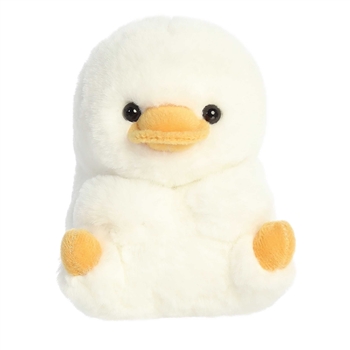 Delight the Duck Stuffed Animal 5 Inch Rolly Pet by Aurora