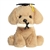 Golden Retriever Stuffed Dog with Graduation Cap and Diploma by Aurora