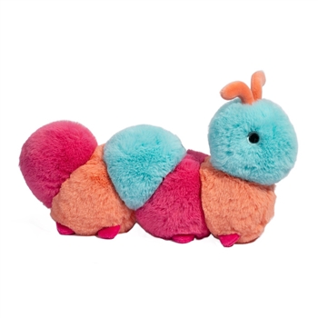 Soft Munchie the 11 Inch Plush Pink Caterpillar by Douglas