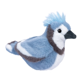 Denim the 8 Inch Stuffed Blue Jay Bird by Douglas