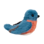 Bertie the Stuffed Blue Bird by Douglas
