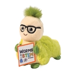 Atom the Plush Bookworm by Douglas