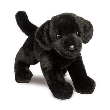 Brewster the 12 Inch Stuffed Black Lab Puppy by Douglas