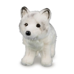 Snow Queen the Standing Stuffed Arctic Fox by Douglas