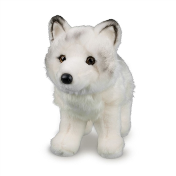 Snow Queen the Standing Stuffed Arctic Fox by Douglas