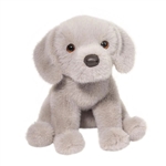 Argento the Floppy Stuffed Silver Lab Dog by Douglas