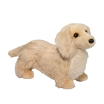 Haisley the 16 Inch Plush Golden Dachshund Dog by Douglas