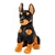 Maverick the DLux Stuffed Doberman Dog by Douglas