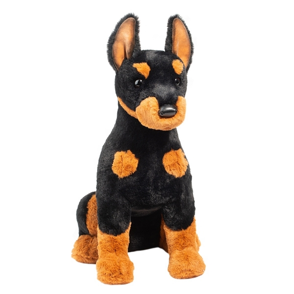 Maverick the DLux Stuffed Doberman Dog | Douglas | Stuffed Safari