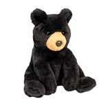 Forest the 10 Inch Black Bear Stuffed Animal by Douglas