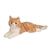 Mango the 15 Inch Stuffed Orange Tabby Cat by Douglas