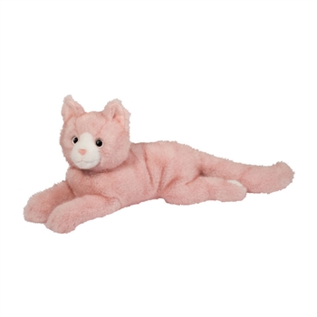 Cherry the 15 Inch DLux Stuffed Pink Cat by Douglas