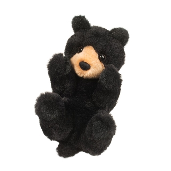 Stuffed Black Bear Lil Baby by Douglas