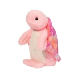Soft Lillie the 9 Inch Plush Pink Turtle by Douglas