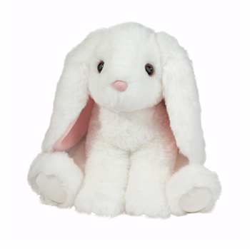 Soft Maddie the Plush White Bunny Rabbit by Douglas