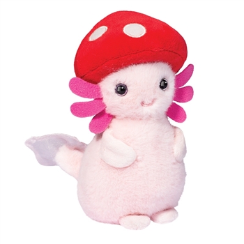 Funglotl Plush Axolotl Mushroom Macaroon by Douglas