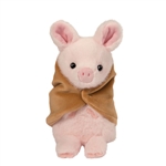 Puff the Plush Pig in a Blanket by Douglas
