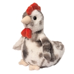 Mini Soft Rockie the 7 Inch Plush Spotted Rooster by Douglas