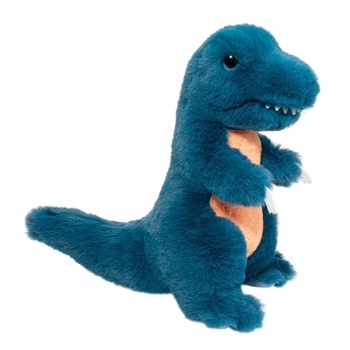 Soft Kennie the 10 Inch Plush Blue T-Rex Dinosaur by Douglas