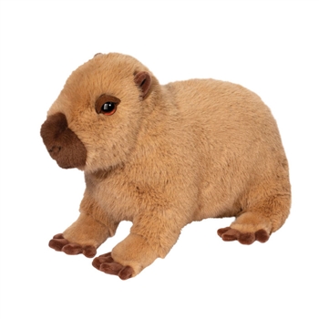 Super Soft Chattie the 15 Inch Plush Capybara by Douglas