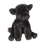 Mini Soft Deenie the 7 Inch Plush Angus Cow by Douglas