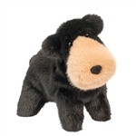 Muzzles Brad the Black Bear Stuffed Animal by Douglas
