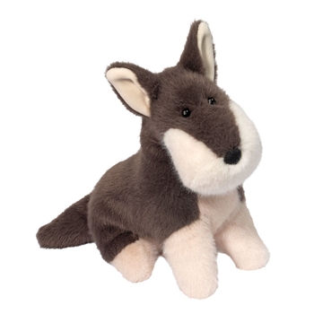 Large Muzzles Wayne the 10 Inch Wolf Stuffed Animal by Douglas