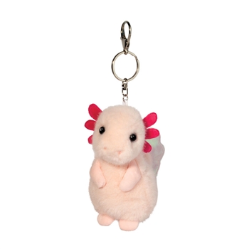 Clip-On Stuffed Axolotl Bag Charm by Douglas