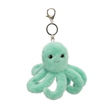 Clip-On Stuffed Octopus Bag Charm by Douglas