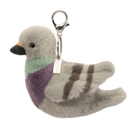Clip-On Stuffed Pigeon Bag Charm by Douglas