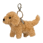Clip-On Stuffed Doodle Dog Bag Charm by Douglas