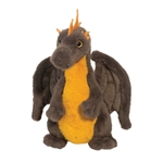 Onyx the 11 Inch Stuffed Dragon by Douglas