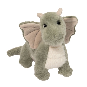 Dustin the 10 Inch Stuffed Green Dragon by Douglas