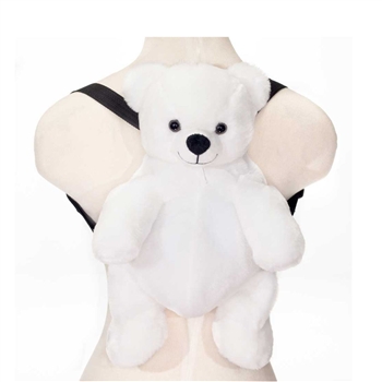 Plush Polar Bear Backpack by Fiesta