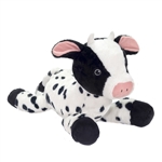 Jumbo Laydown 26 Inch Stuffed Cow by Fiesta