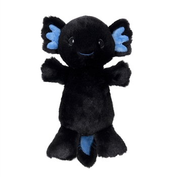 Plush Black Axolotl 11 Inch Stuffed Animal by Fiesta