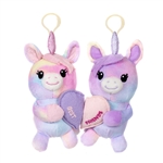 Besties Plush Unicorns Magnetic Bag Charms by Fiesta