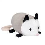 Lil' Huggy Nibbles Grey Opossum Stuffed Animal by Fiesta