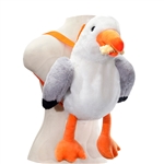 Plush Sunny Seagull Backpack by Fiesta