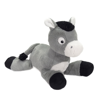 Laydown 26 Inch Stuffed Donkey by Fiesta