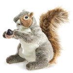 Full Body Gray Squirrel Puppet by Folkmanis Puppets