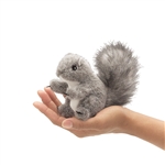 Gray Squirrel Finger Puppet by Folkmanis Puppets
