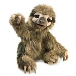 Full Body Big Sloth Puppet by Folkmanis Puppets