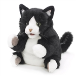 Full Body Tuxedo Kitten Puppet by Folkmanis Puppets