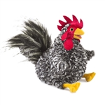 Full Body Barred Rock Rooster Puppet by Folkmanis Puppets